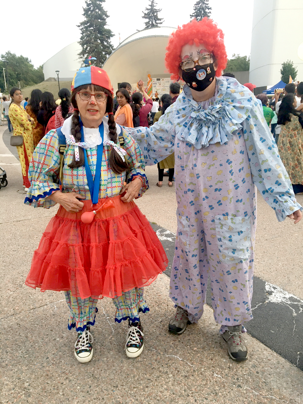 2022 Indian Independence Day, Aug 15 at Albert Campbell Square, Scarborough, Tripper and Junebug