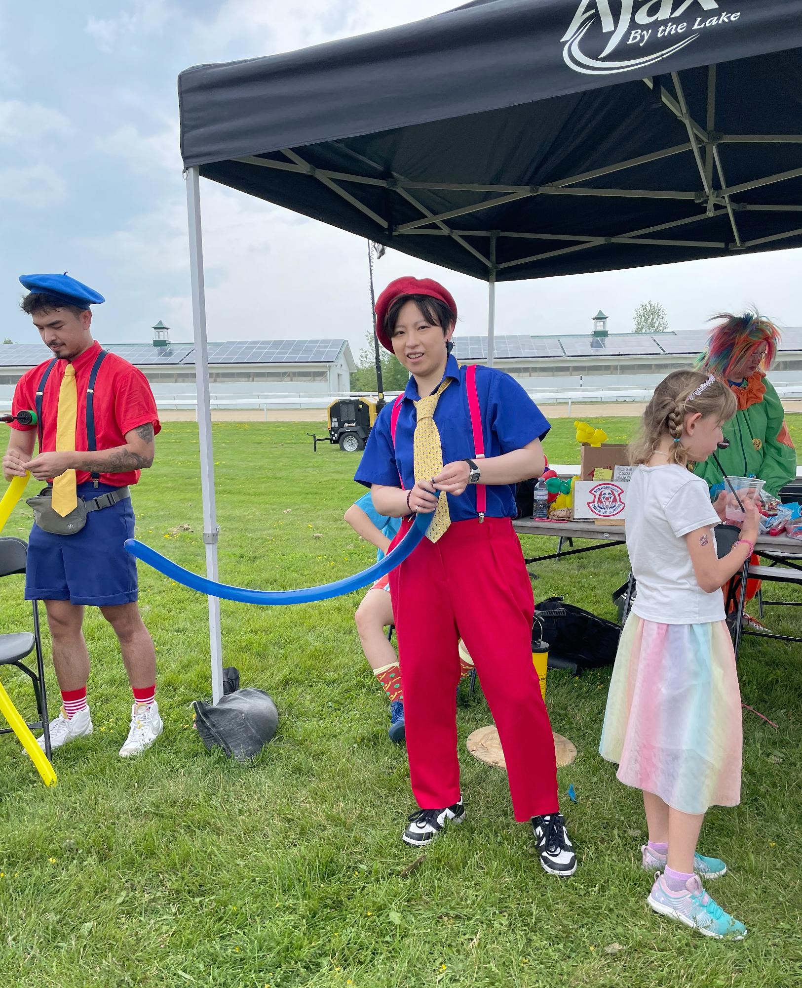 Scarborough Corp of Clowns, 2023 Ajax-Pickering Canada Day Jul 01, RR, Jay, kid, Pumpkin