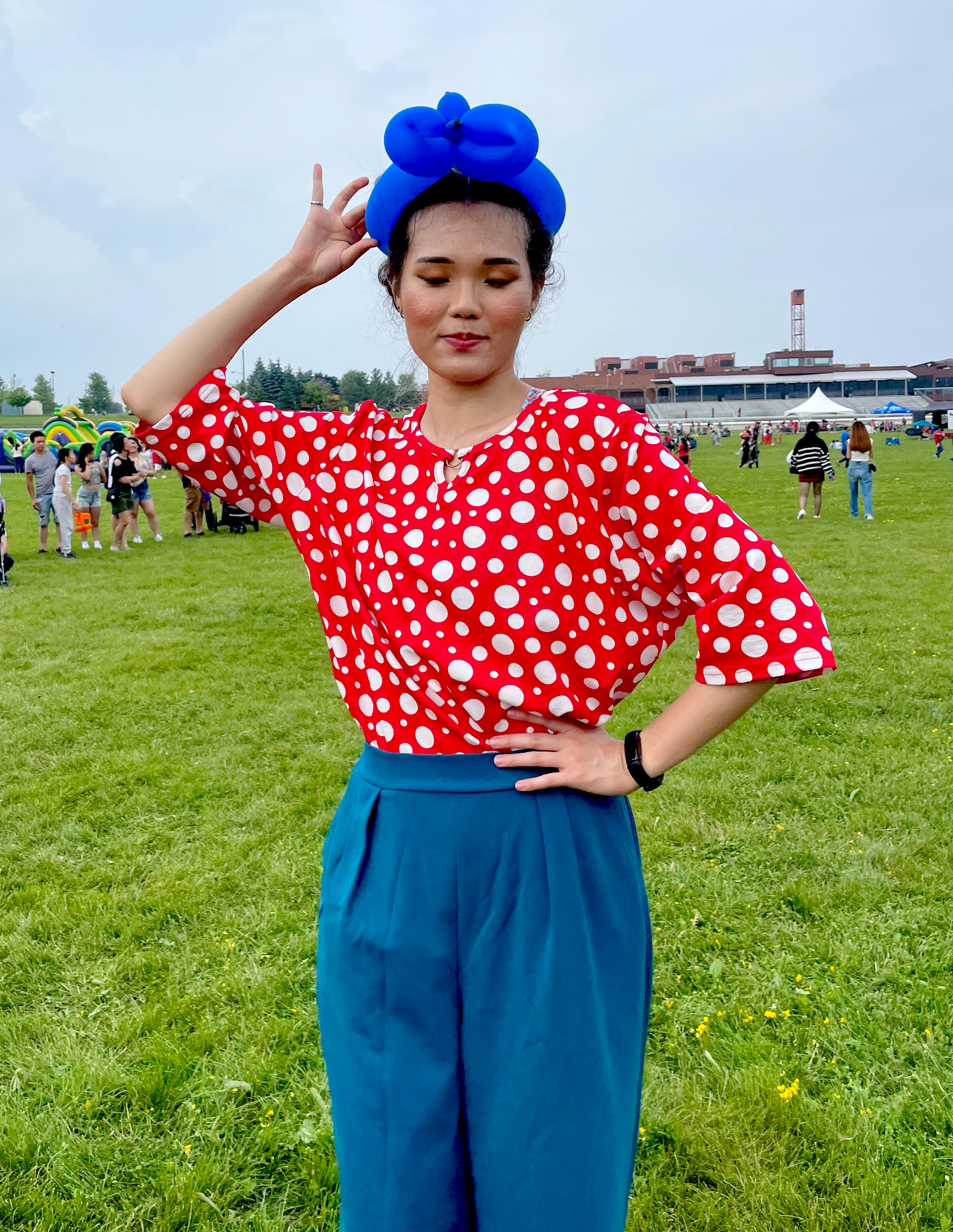 Scarborough Corp of Clowns, 2023 Ajax-Pickering Canada Day Jul 01, Super Cute Kay