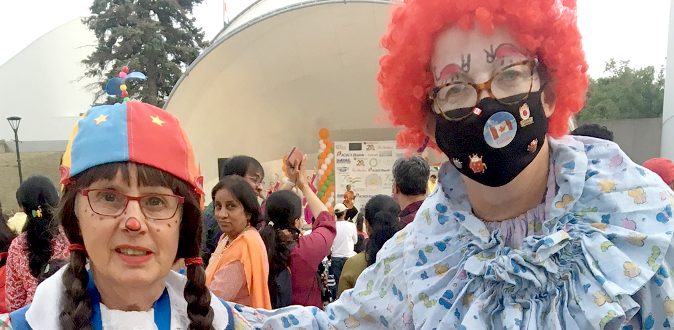 2022 Indian Independence Day, Aug 15 at Albert Campbell Square, Scarborough, Tripper and Junebug